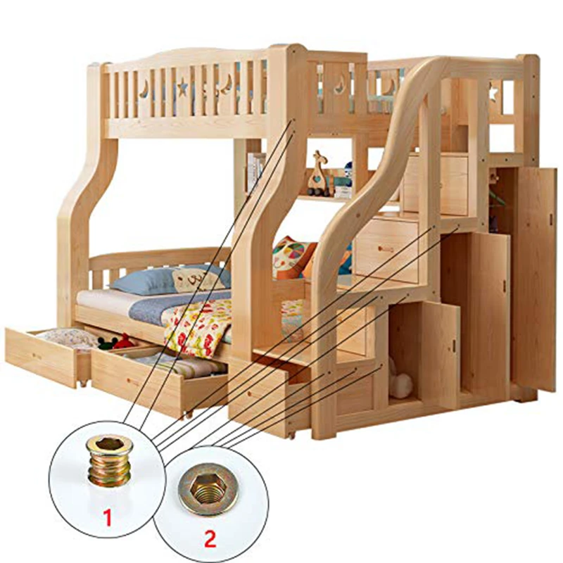 FurnitureThreaded Bolt Sleeve For Wood59