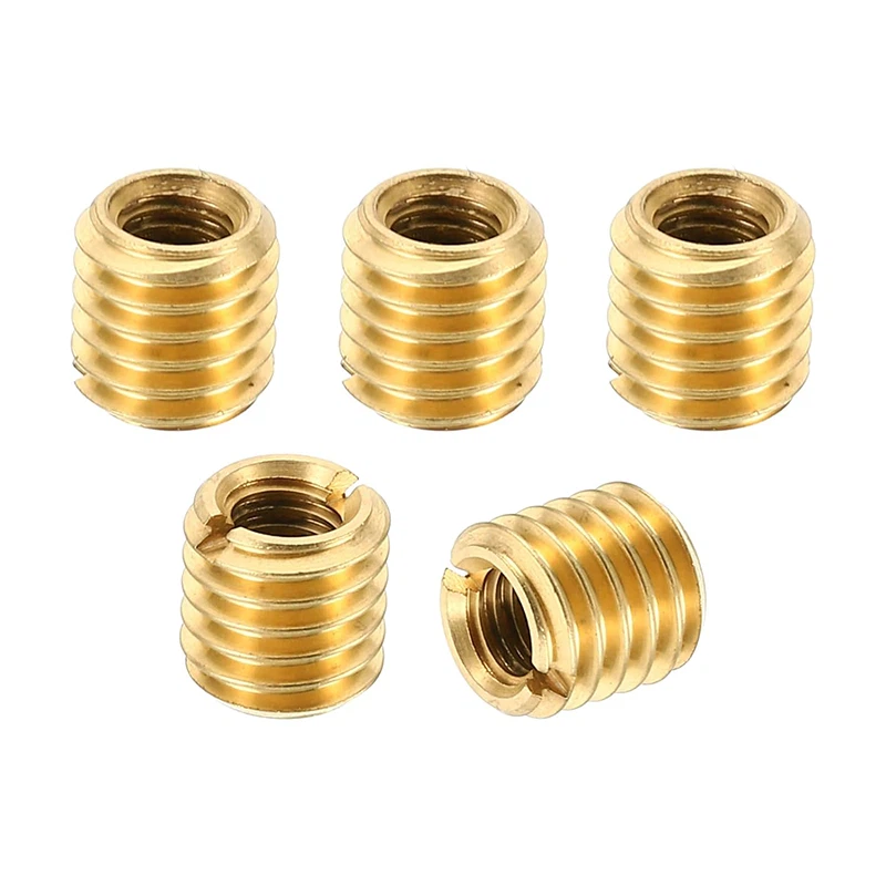 Yellow threaded brass sleeve61 Yellow threaded brass sleeve61