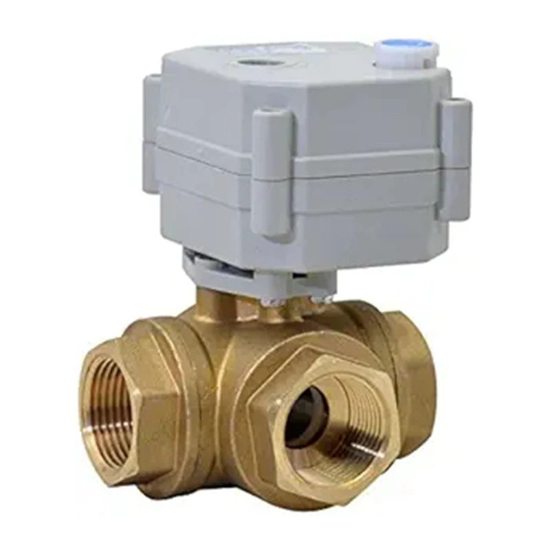Motorized Ball Valve 24v brass electrical switch308