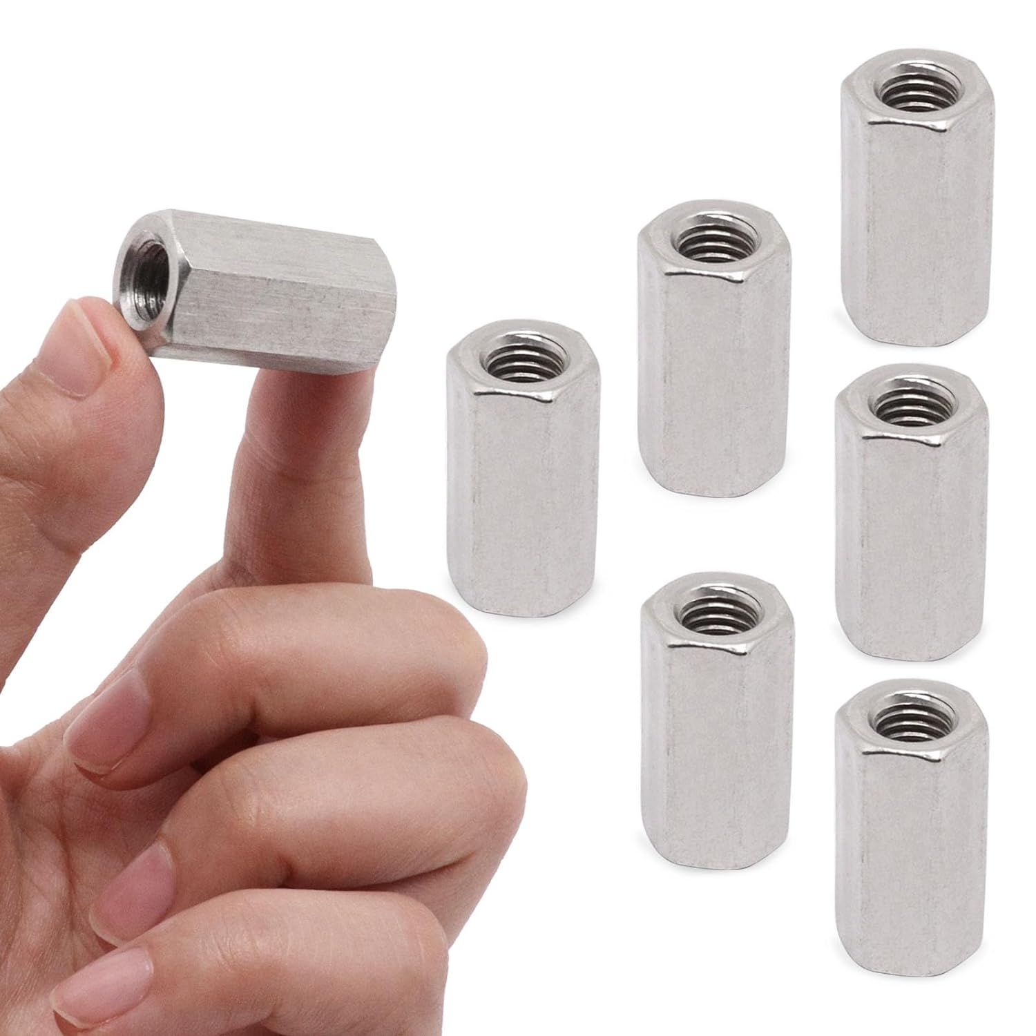 Stainless Steel Metric Hex Coupling Nuts109 Stainless Steel Metric Hex Coupling Nuts109