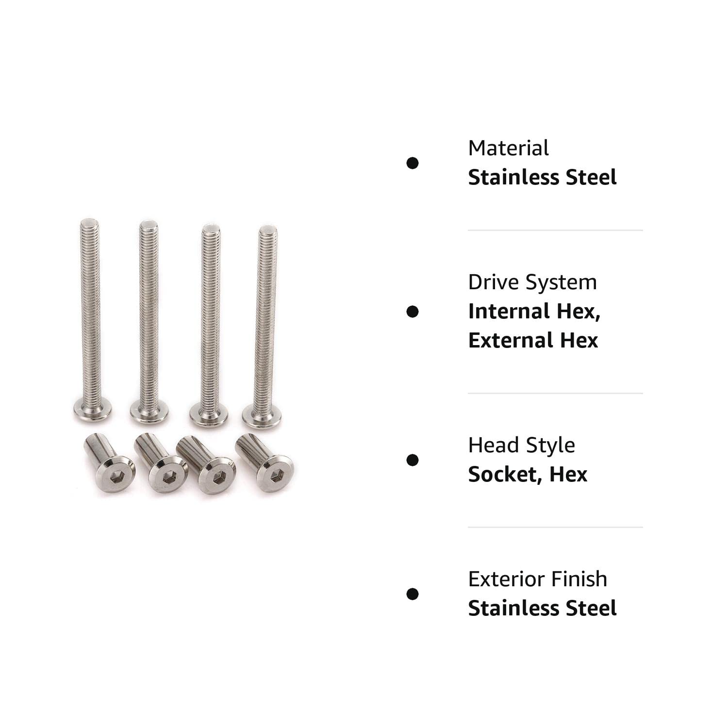 Stainless Steel Joint Connector Bolts-1028