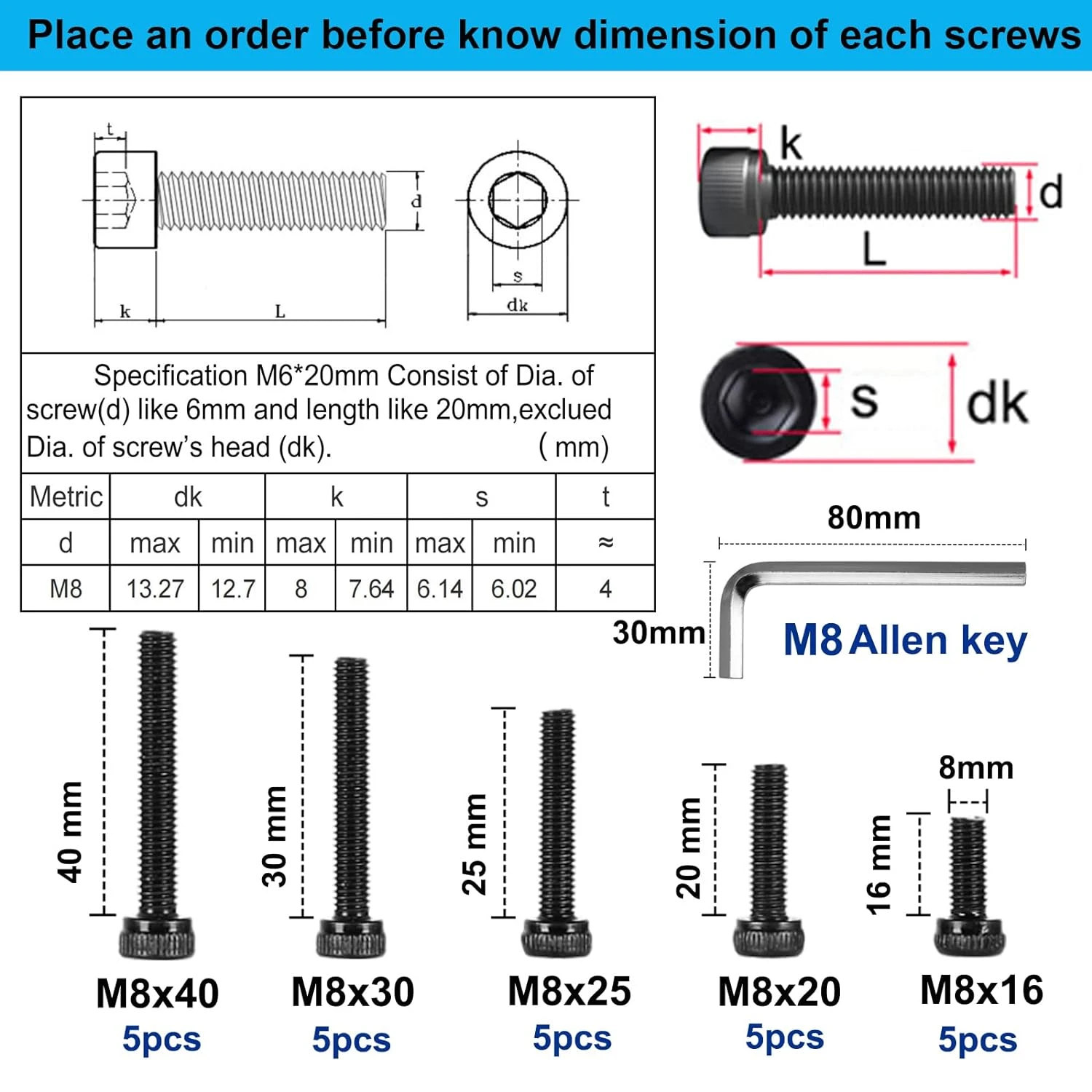 Hex Socket Head Bolt 1048