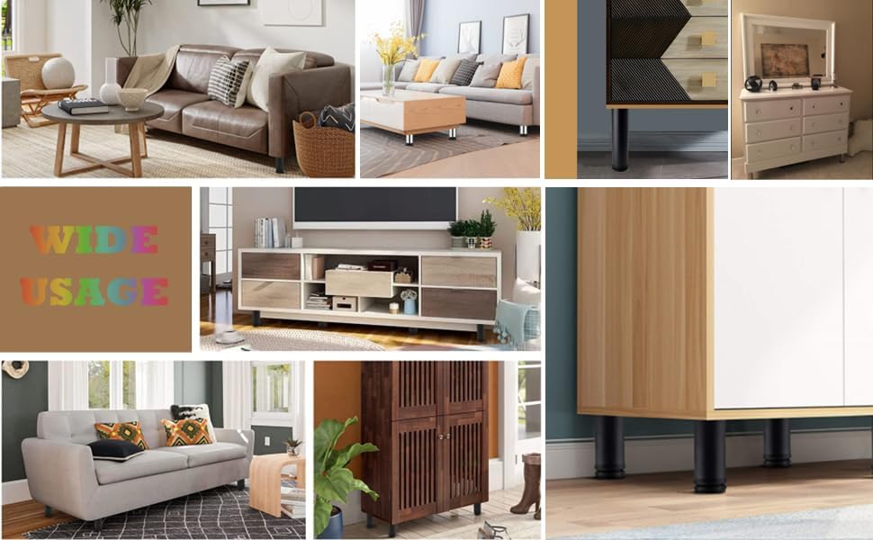 Adjustable heavy-duty furniture legs431