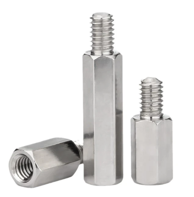 Stainless steel hexagonal single head stud anti-corrosion