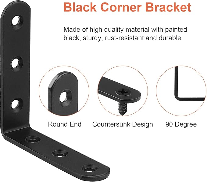 Heavy duty L bracket