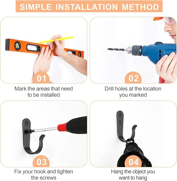 modern metal hooks