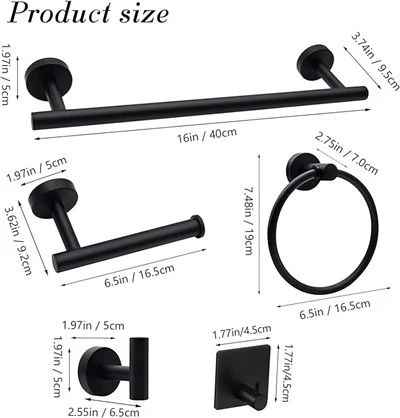 Bathroom Toilet Towel Rack Bathroom Storage Rack Wall Mount